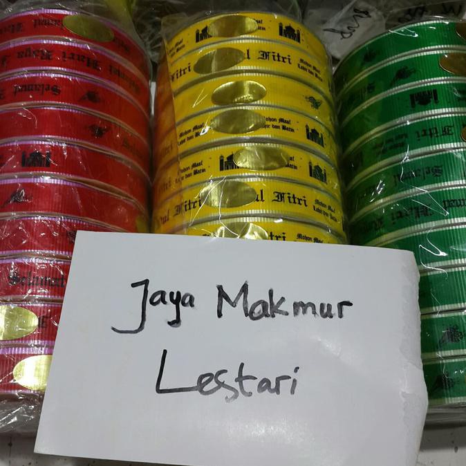 

Favorit] Pita Lebaran Selamat Idul Fitri Ukuran Kecil - Kuning