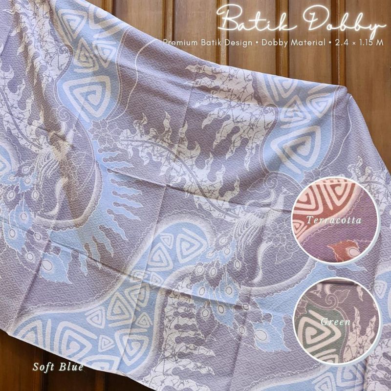 Kain Batik Dobby Pastel