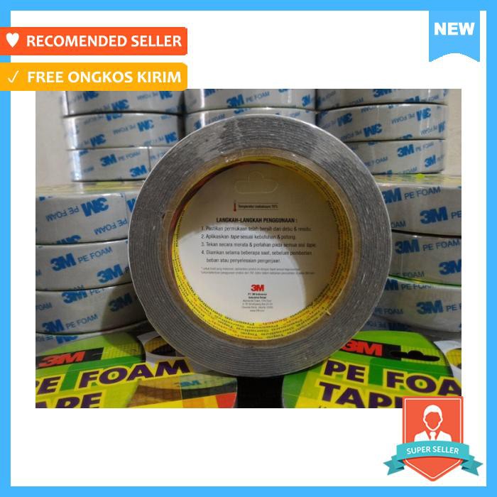 

3M Pe Foam Tape 24Mm X 4M / Foam Tape 3 M / Double Foam Tape 3 / Ori Selotip