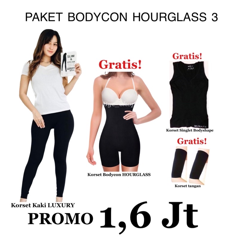 PAKET BODYCON HOURGLASS 3