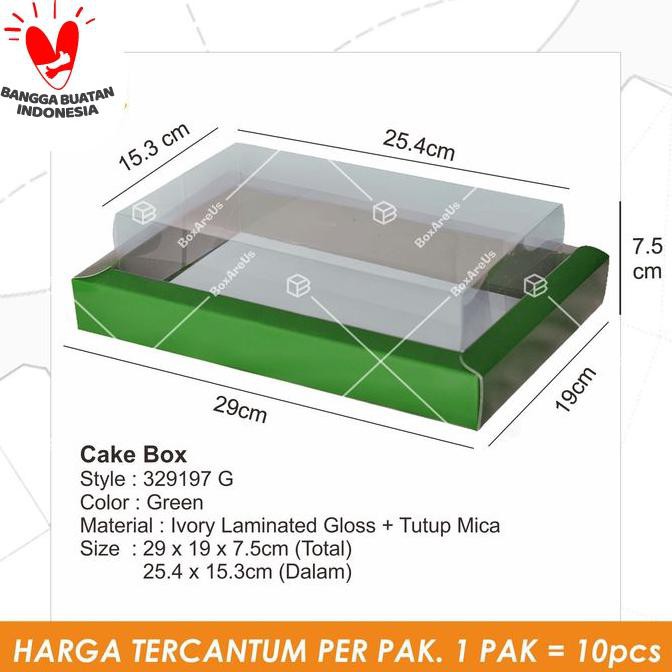 

Buruan Beli] 329197 | Box Toples. Box Kue. Packaging. Kotak Kue. - Hijau