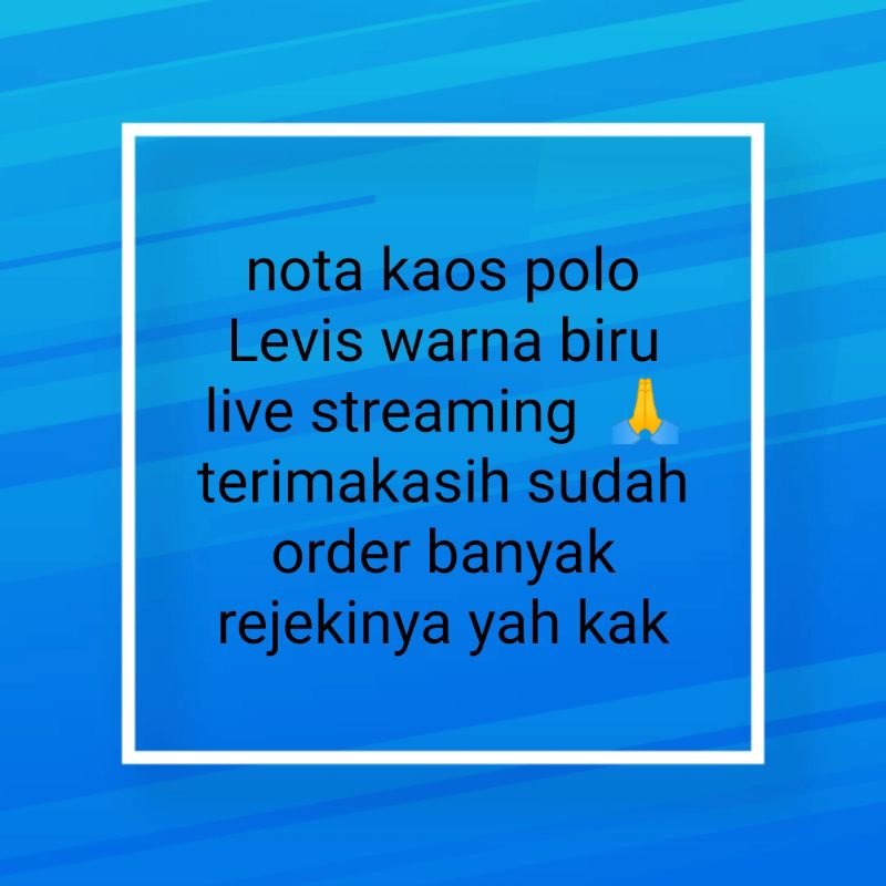 Kaos Pria Polo Berkerah  Levis