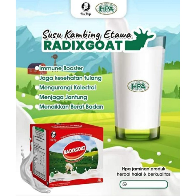 

susu kambing RADIX GOAT