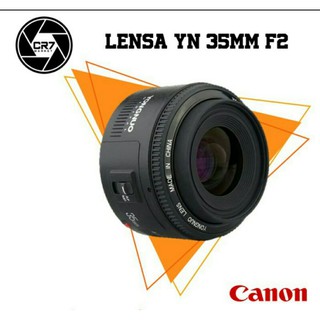 Lensa Fix Yongnuo YN35mm F2 for Canon