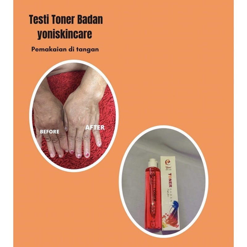 Toner Badan Yoniskincare 100ml