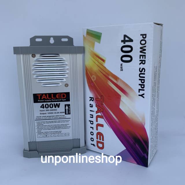 Power Supply Rainproof 12V 33A 400Watt
