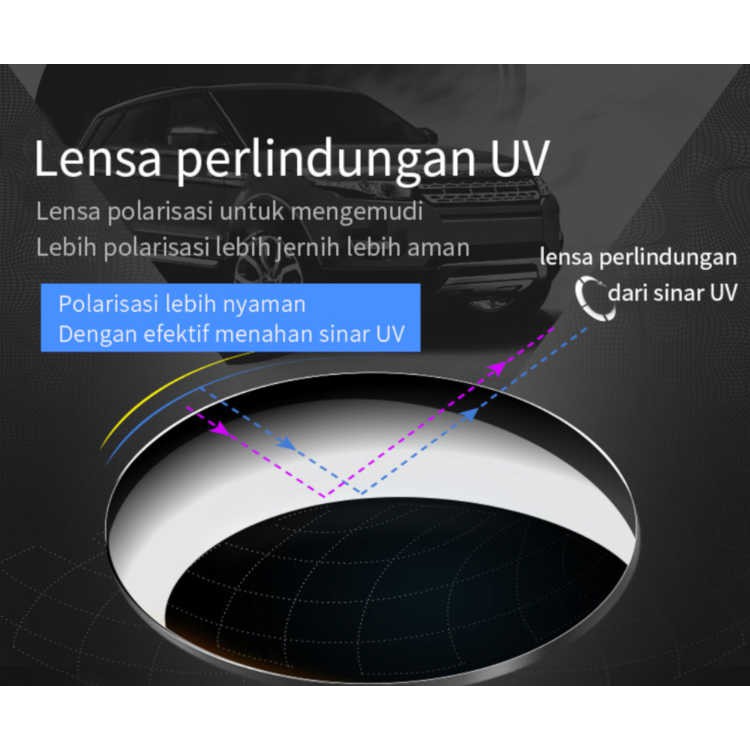 Kacamata Hitam Sunglass Elegan Anti Silau Polarisasi HD Bisa COD Kaca Mata Wanita Anti UV