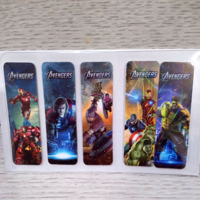 

Stick Note Hologram Isi 100 pcs (Avengers)