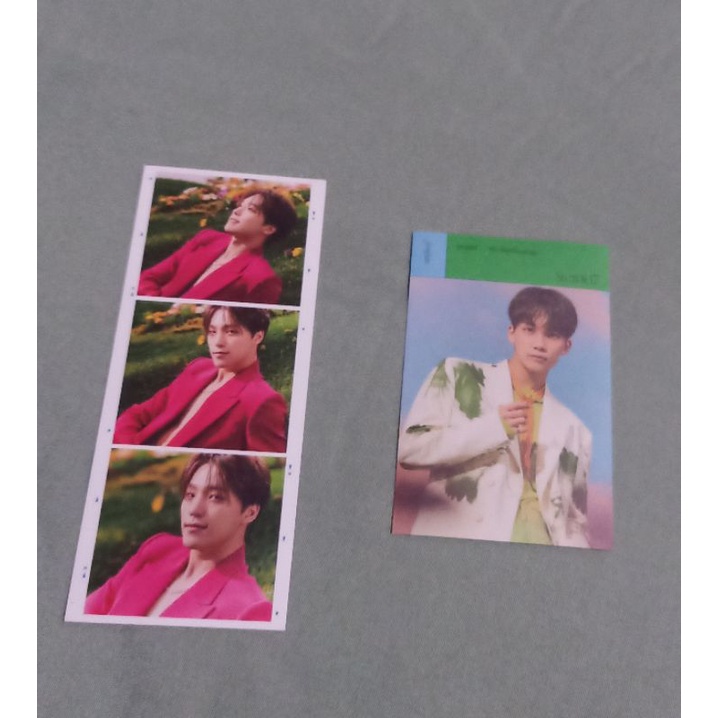 Photostrip Bookmark Dino Sticker Jeonghan Seventeen Sector17