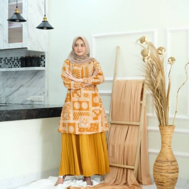 DRESS BAJU  MUSLIM PAKAIAN WANITA  BAJU  WANITA  BAJU  