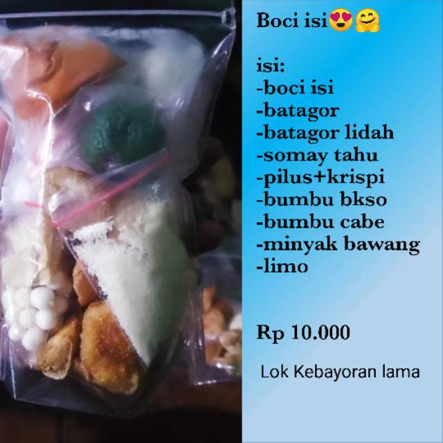 

Bakso aci home made