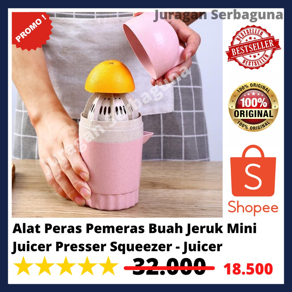 Alat Peras Pemeras Buah Jeruk Mini Juicer Presser Squeezer - Juicer