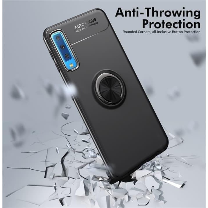 Samsung A7 2018 Invisible Iring TPU Soft Case