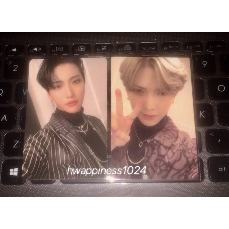 ATEEZ Photocard Seonghwa Answer Z, Yeosang Answer A