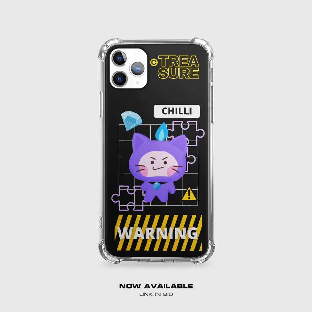 CASE PHONE TRUZ STUDIO TREASURE GLASS CASE BLACKMATTE HARDCASE