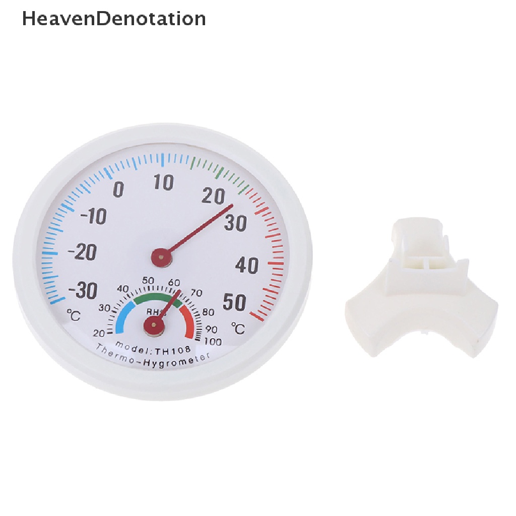 Termometer Higrometer Pengukur Suhu Kelembaban Mini Untuk Indoor Outdoor