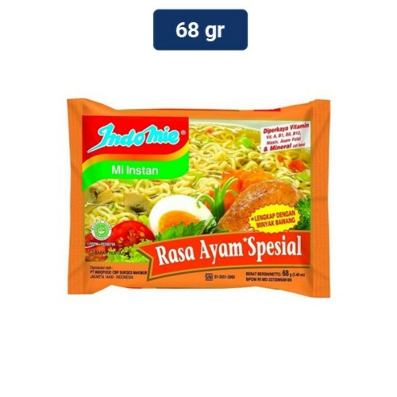 

Indomie rasa ayam spesial