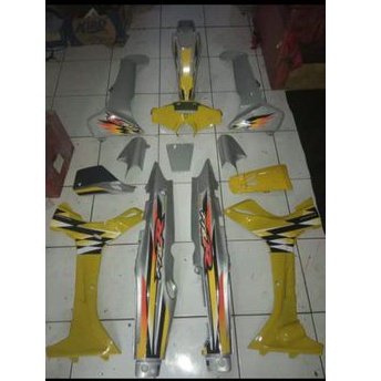 Bodi full set Fiz R fizr Fisr kuning kombinasi silfer
