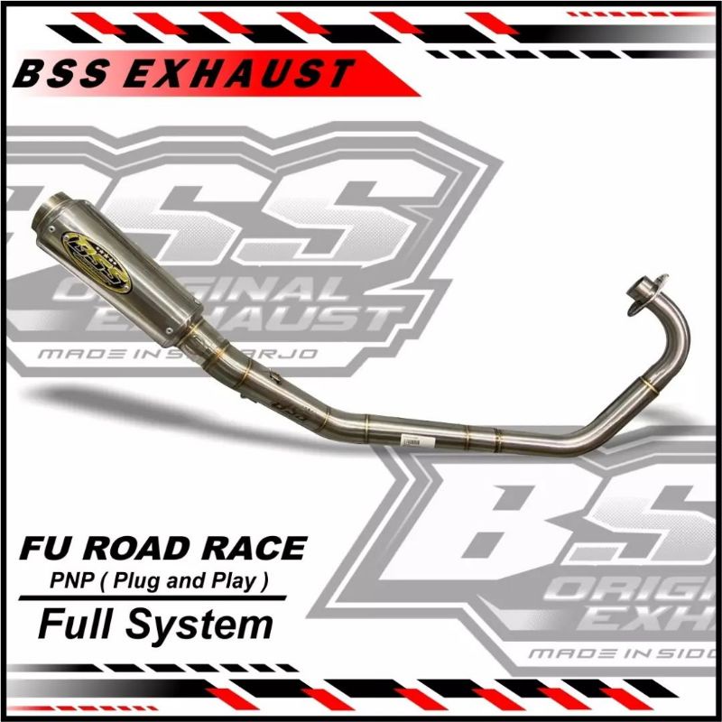 Knalpot BSS Satria FU Roadrace Original BSS