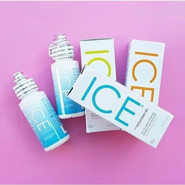 Air Softlens Ice All In Multi Purpose Contact Lens Solution Shopee Indonesia