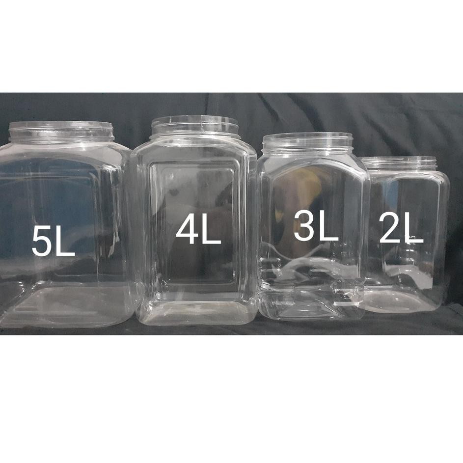 ➥IMJ Khusus Ekspedisi Toples plastik 5 liter kotak cupang Tebal ✱ ➥