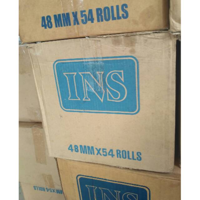 

Lakban merek INS per Rolls