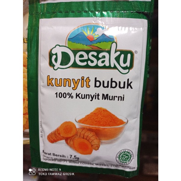 Desaku Bumbu Kunyit 12x7,5gr