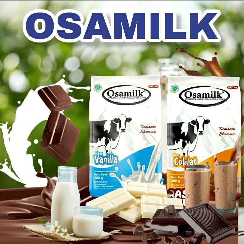 OSAMILK/CALSGOAT 100% AMPUH GEMUKIN BADAN DAN PENINGGI BADAN