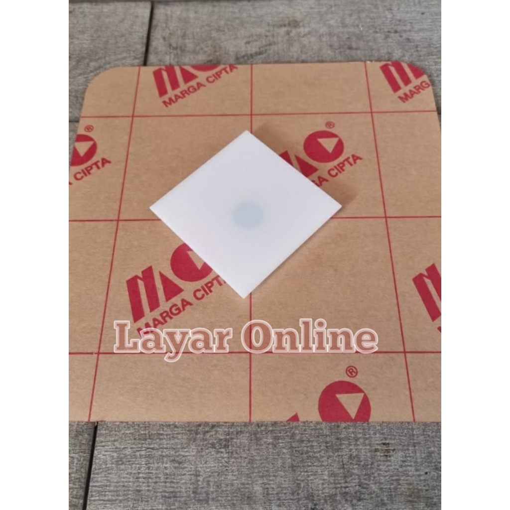 Premium Acrylic Laser Cutting 2mm 65x120cm Akrilik Putih Susu 120x65cm Potongan