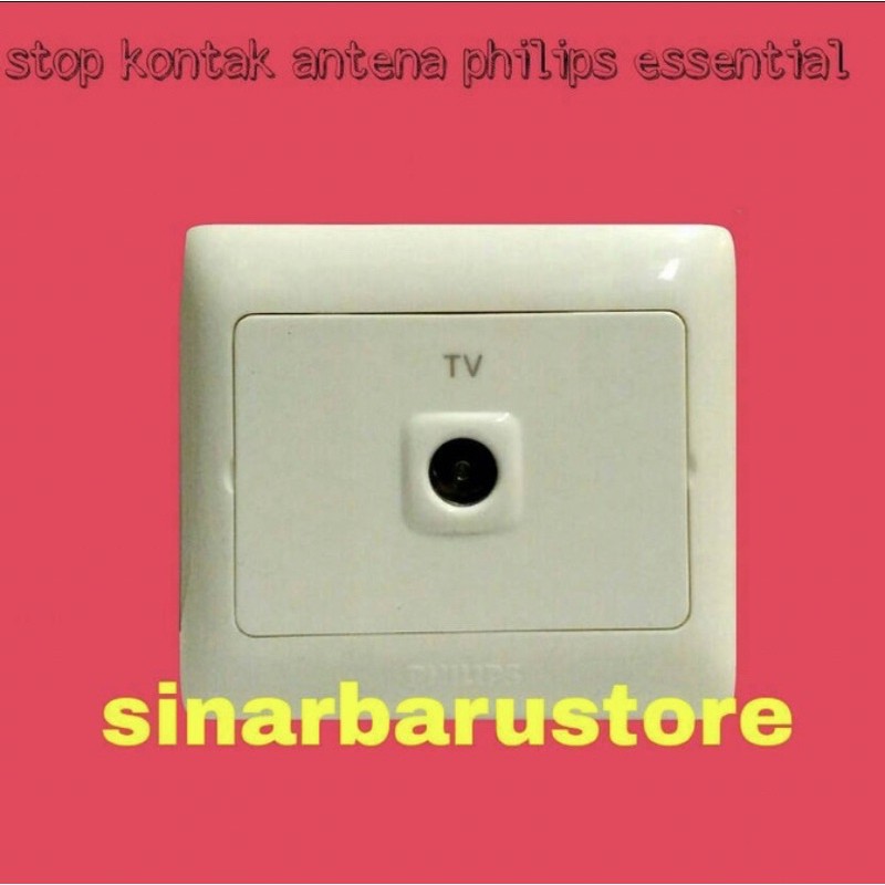 Stop Kontak Antena Essential Philips