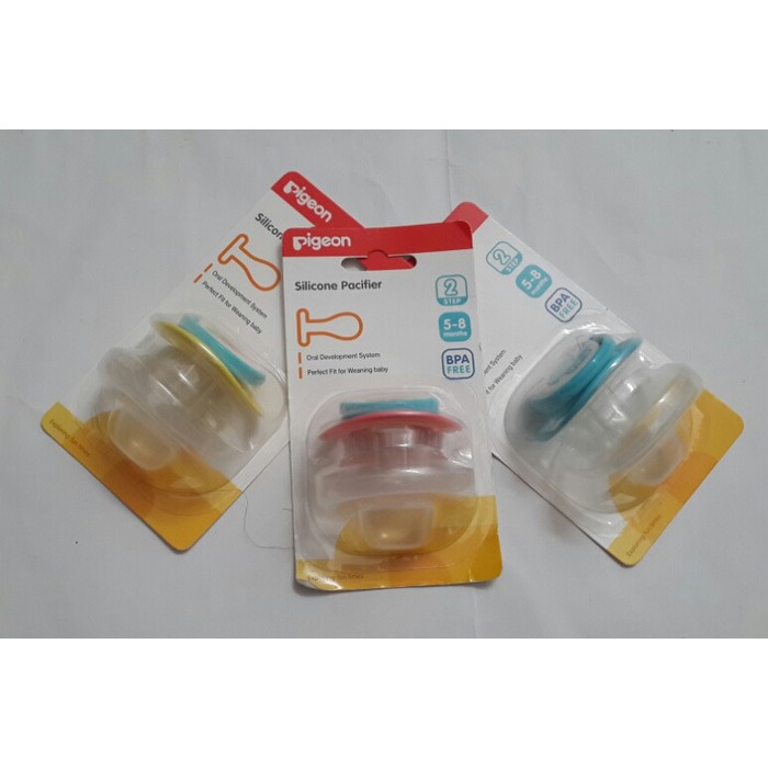 Pacifier Pigeon Empeng Step 2 Kemasan Lama Model Lama