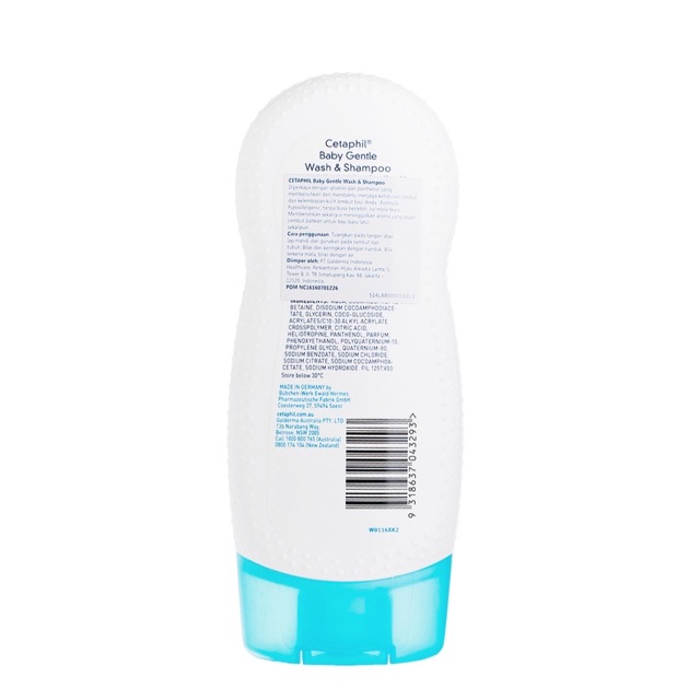 Cetaphil baby shampoo 200ml - sampo bayi