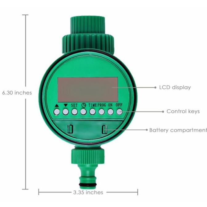 Aqualin Timer LCD / Timer Kran Air Taman Otomatis