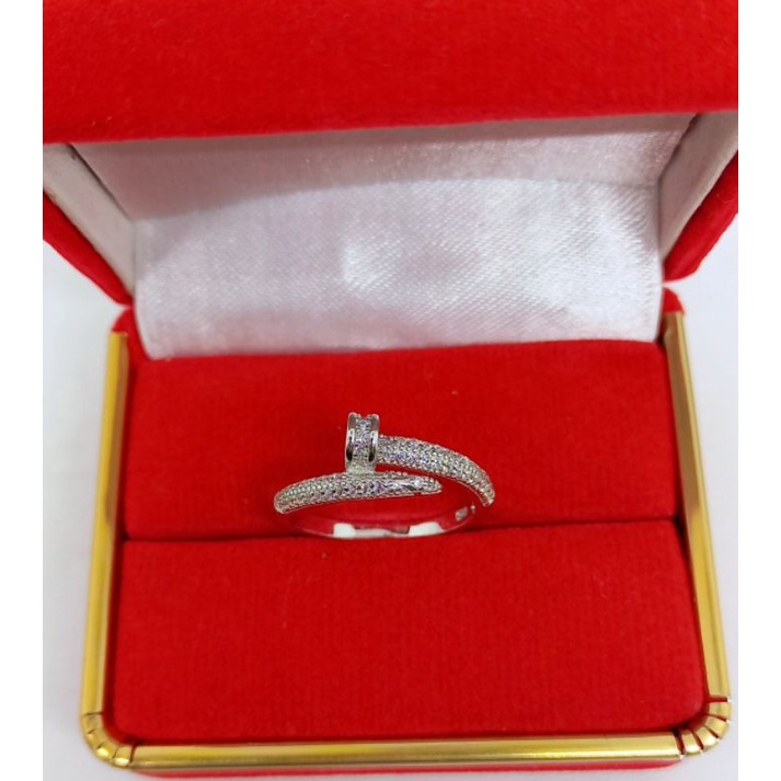 CINCIN PAKU CORR MP CART*R / CINCIN PERAK ASLI SILVER 925 LAPIS EMAS/ CINCIN FASHION WANITA TERBARU