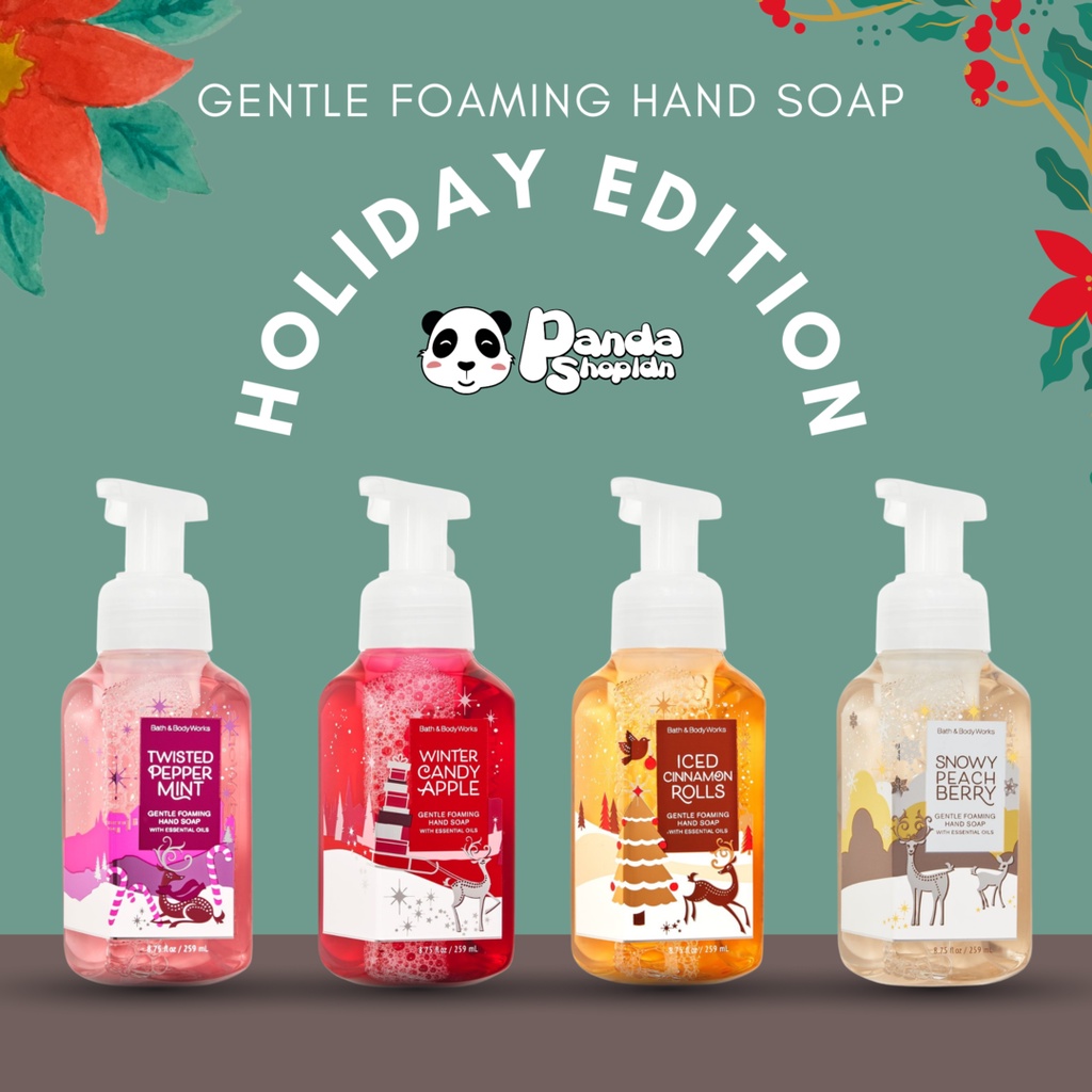 BBW Gentle Foaming Hand Soap Holiday Series