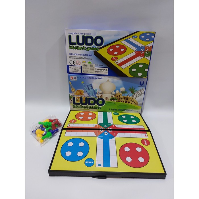 C0043 CHAE SHOP MAINAN LUDO MAGNET PREMIUM LUDO MAGNET BOARD GAME LUDO MAGNET