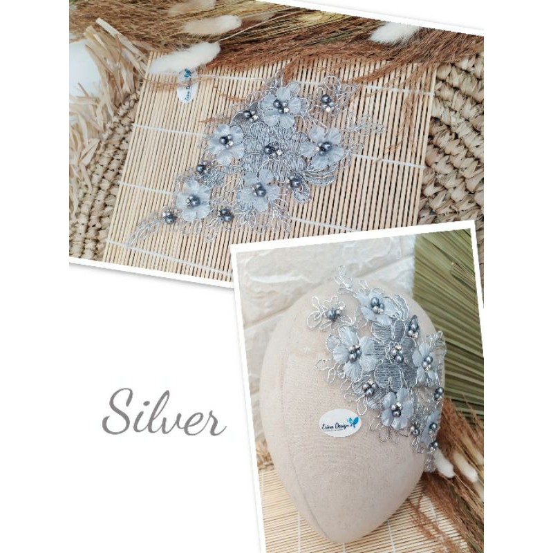 002 1 Headpiece hijab / headpiece wisuda / headpiece pengantin-5