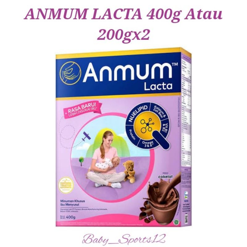 Anmum LACTA 400g, Susu Ibu Menyusui