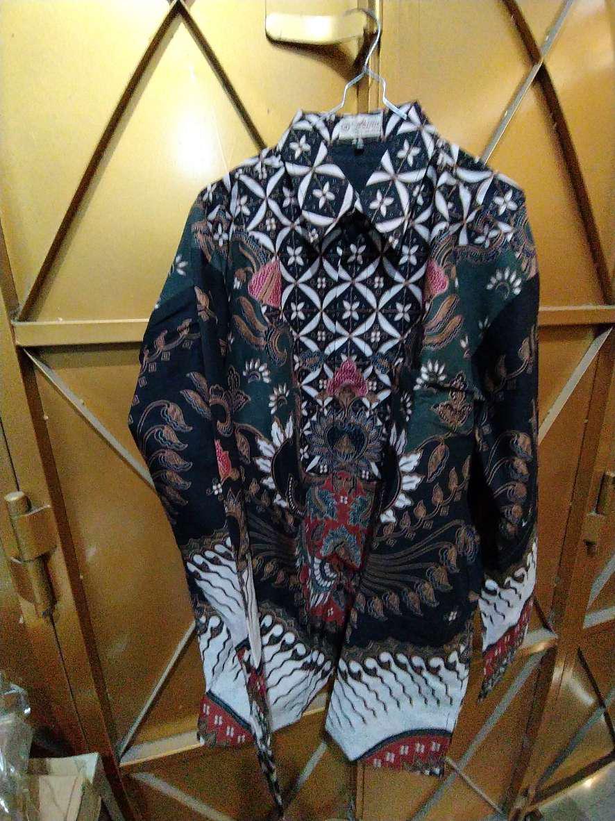 [ Bisa Cod ] Baju Batik Pria Lengan Panjang Batik Premium Kemeja Batik Pria Lengan Panjang Modern