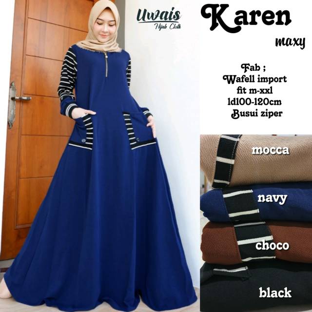 GAMIS MAXY KAREN ORI BY UWAIS PREMIUM HQ