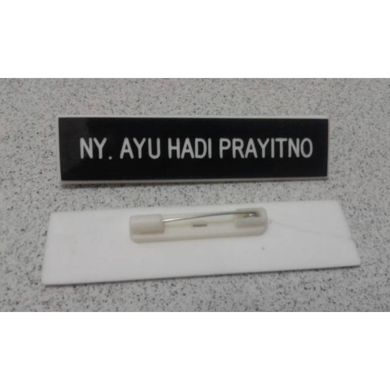 

Name tag| Papan Nama PDH Coating|Papan Nama Grafir |Name Ta