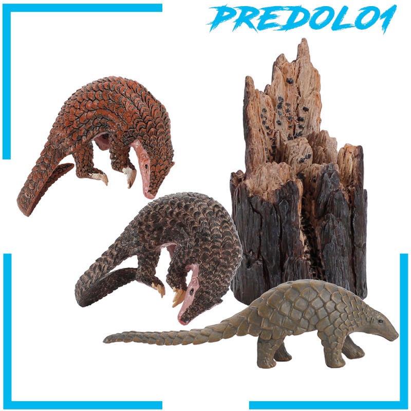 (Predolo1) Mainan Action Figure Pangolin Untuk Hadiah Anak 3 Tahun