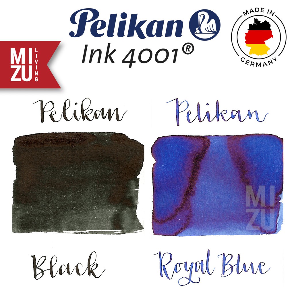 PELIKAN 4001 German Fountain Pen Ink 20ml Repack Tinta Fountain Pen Super Aman