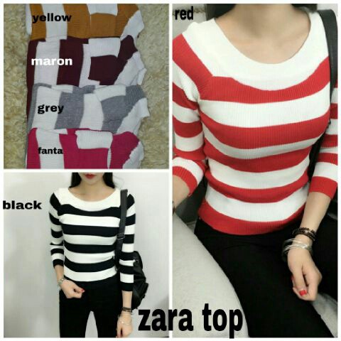 QFS SARA TOP BLOUSE / FIT TO L / RAJUT STREET