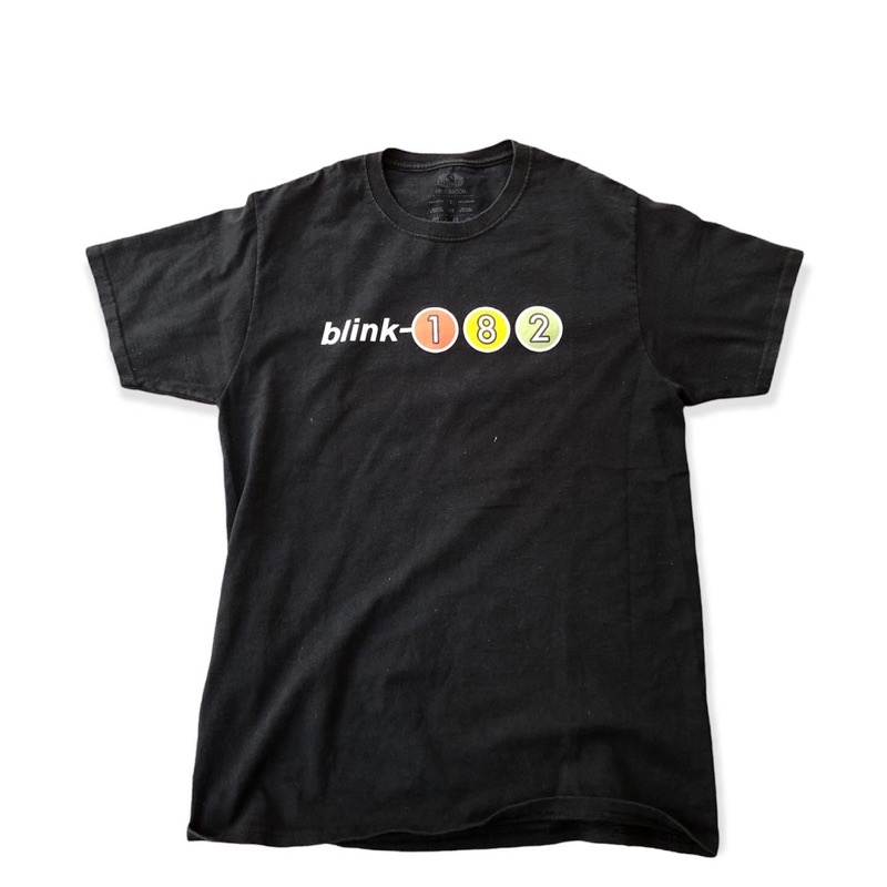 kaos band blink 182 fruit of the loom second