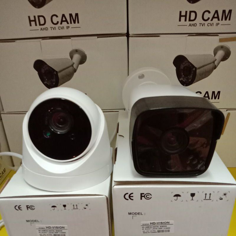 cctv indoor 4mp / cctv outdoor 4mp hd cam murah