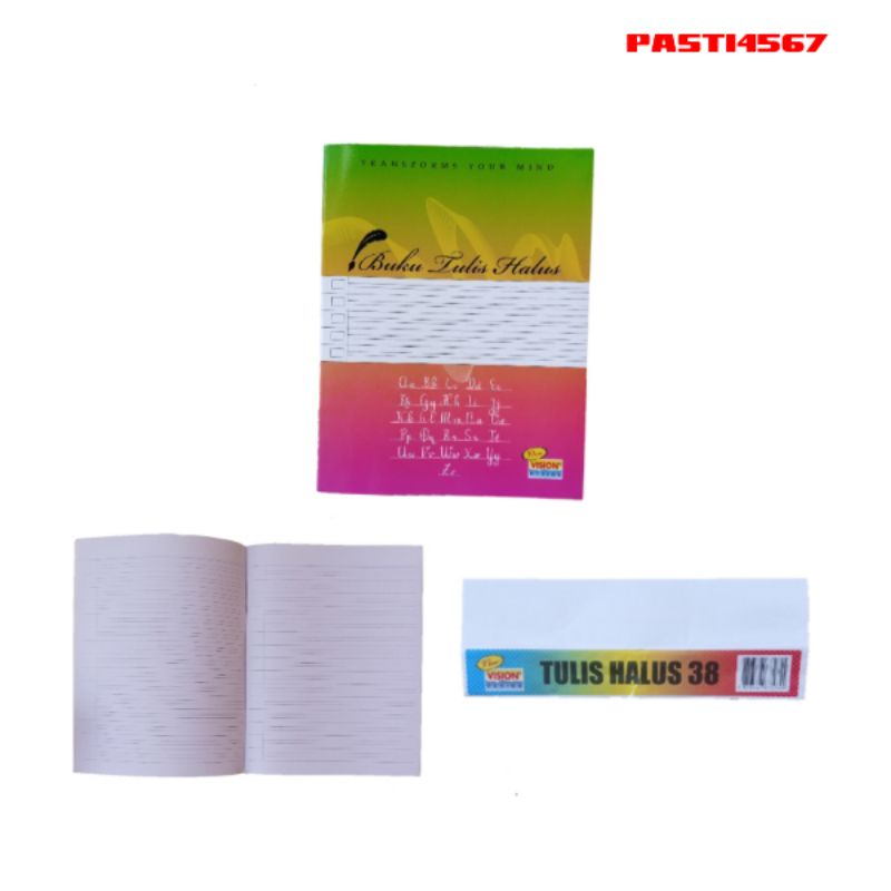 

BUKU HALUS/BUKU GARIS 38 LEMBAR@1buku