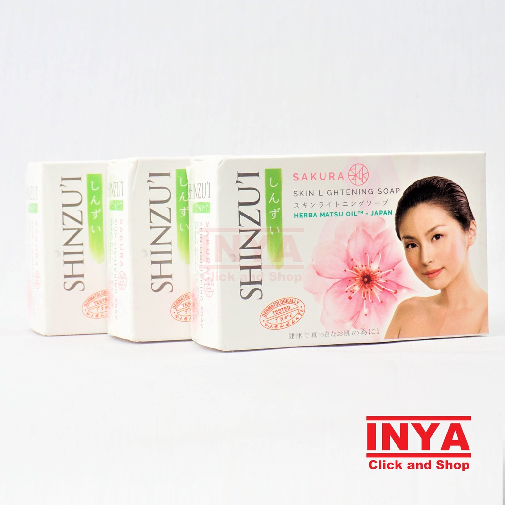 SHINZUI SKIN LIGHTENING SOAP BAR 85gr - Sabun Batang