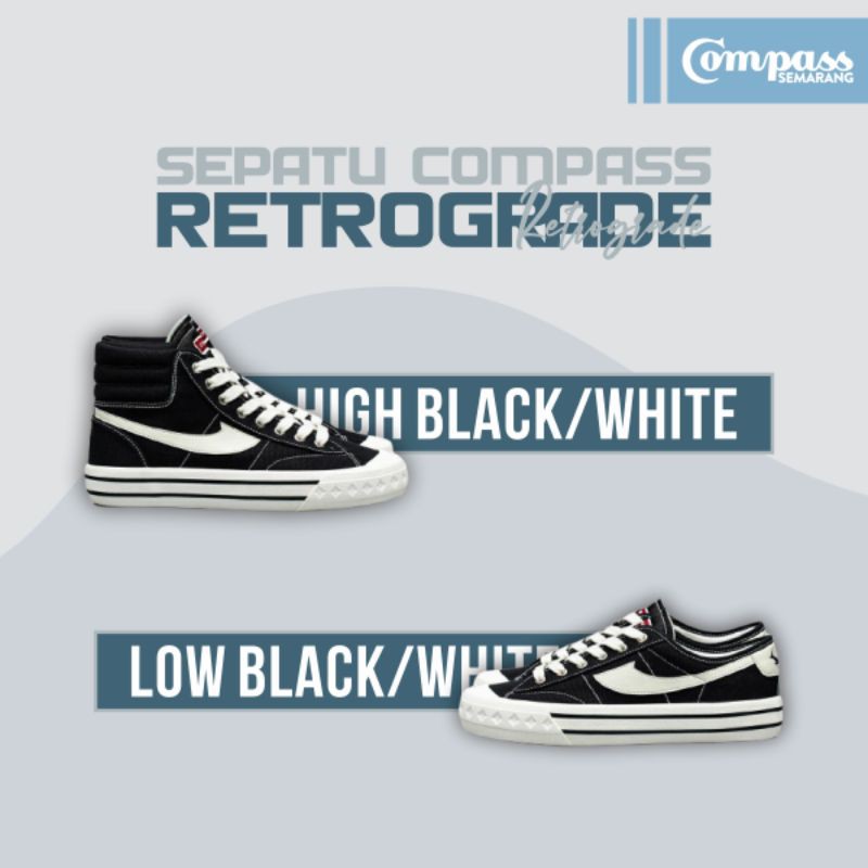 Sepatu Compass Retrograde High