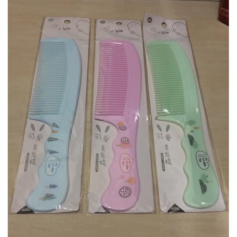 SISIR FANCY CUTE KARAKTER JUMBO - SISIR GAGANG 21cm